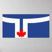Toronto city flag canada symbol