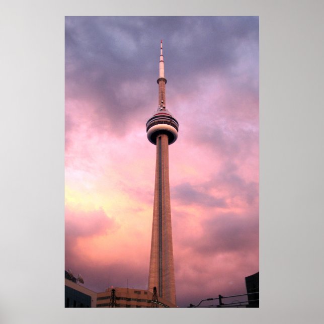 TORONTO, CN TOWER 36" x 24", Poster (Front)
