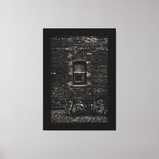 Toronto Distillery District Windows 5 with Border Canvas Print