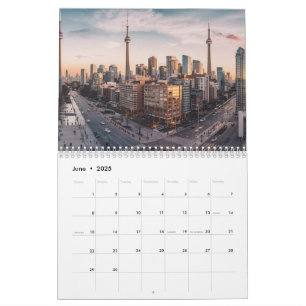 Toronto Downtown Cityscape, Toronto Downtown, art Calendar