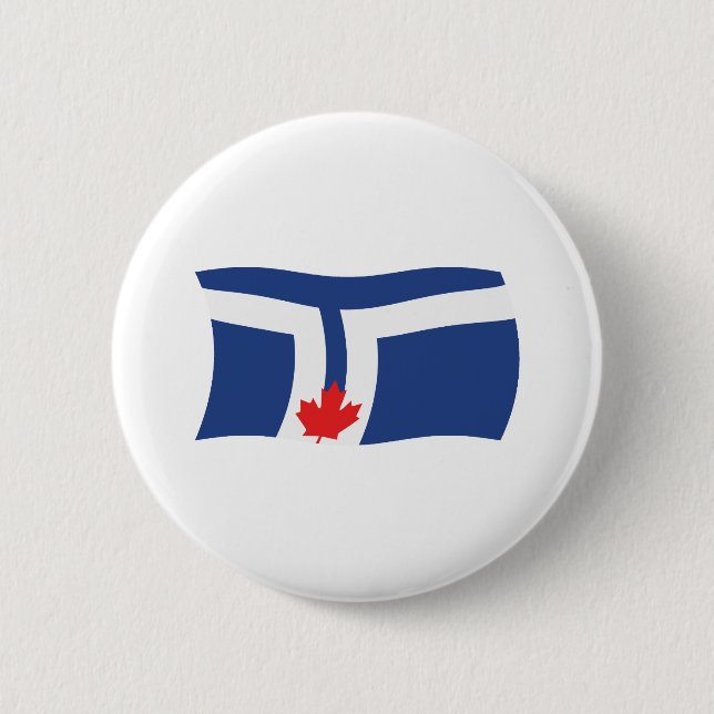 Toronto Flag Button (Front)
