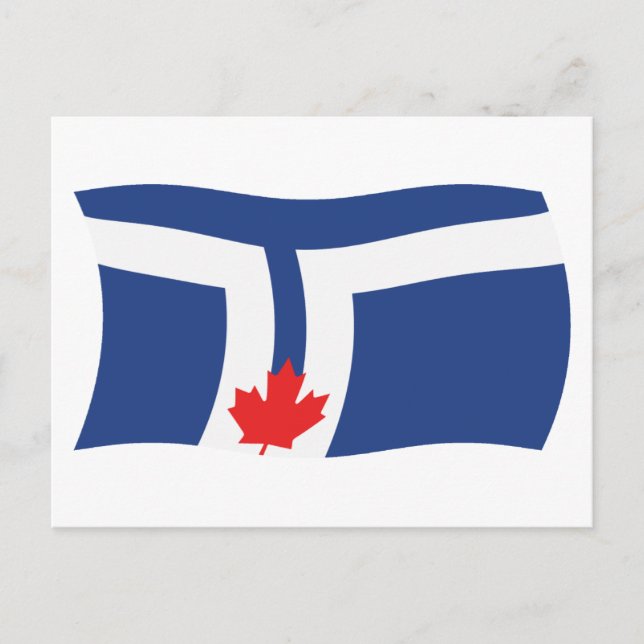 Toronto Flag Postcard (Front)