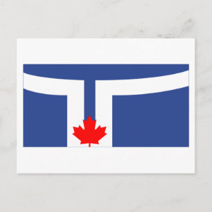 Toronto Flag Postcard
