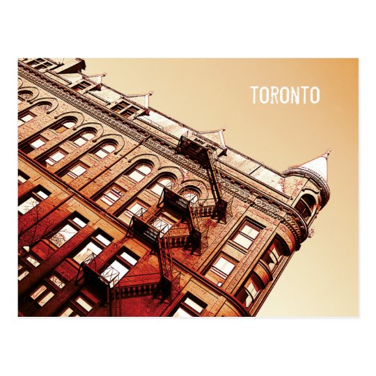 Toronto Flat Iron building postcard