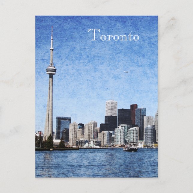 Toronto harborfront postcard (Front)