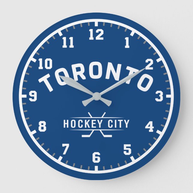 Toronto Hockey City Grand Mur Horloge (Recto)