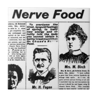 Toronto people vintage newspaper tile