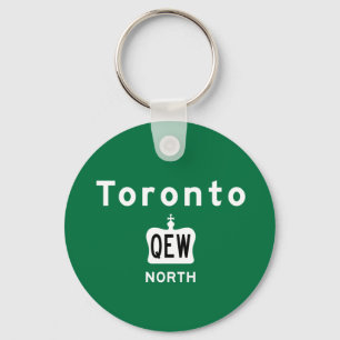 Toronto QEW Keychain