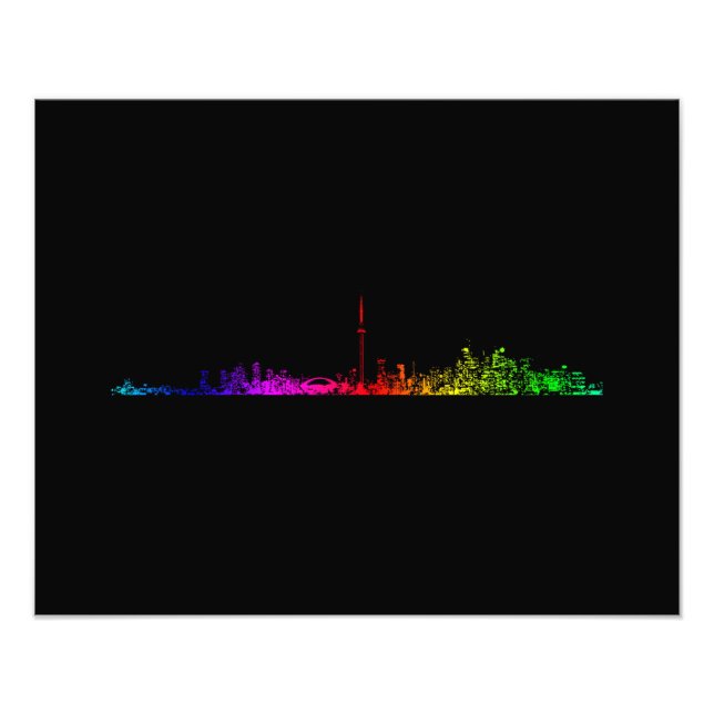 Toronto Rainbow Photo Print (Front)