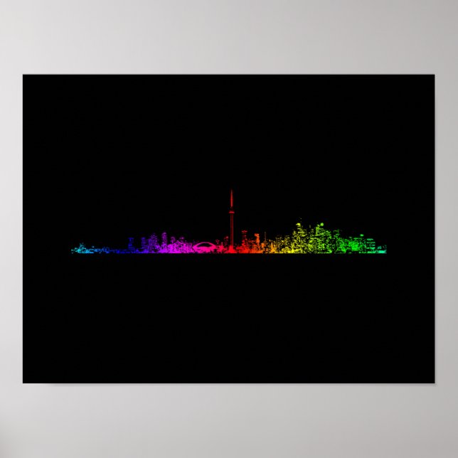 Toronto Rainbow Poster (Front)