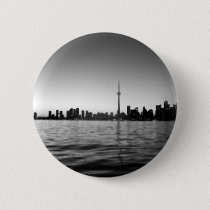 Toronto skyline 2 inch round button