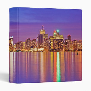 Toronto Skyline at Dusk Binder