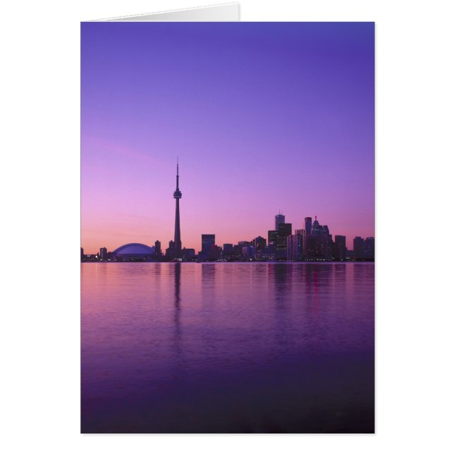 Toronto Skyline at night, Ontario, Canada (Front)