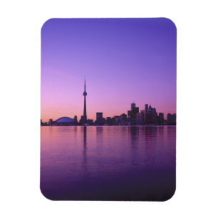 Toronto Skyline at night, Ontario, Canada Magnet