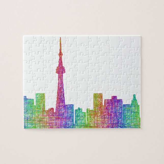 Toronto skyline jigsaw puzzle (Horizontal)