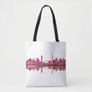 Toronto Skyline Tote Bag