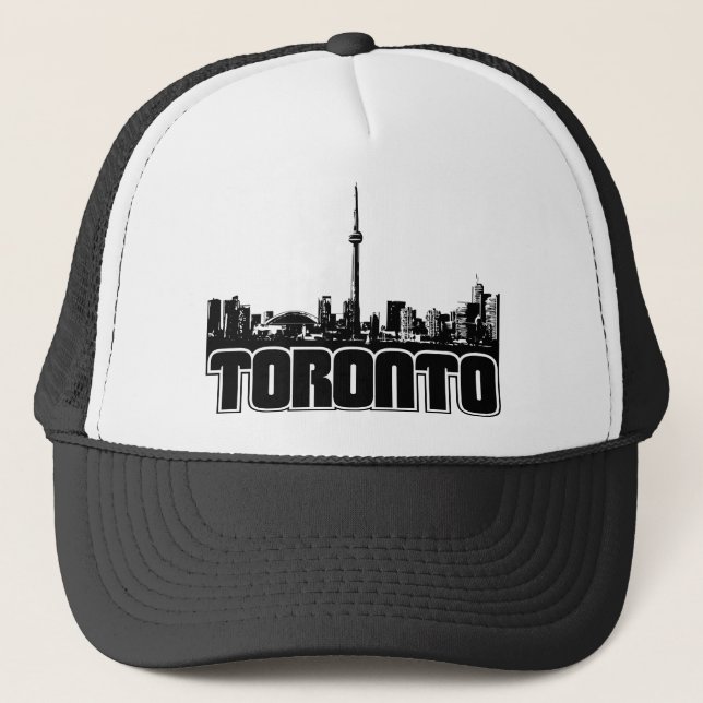 Toronto Skyline Trucker Hat (Front)