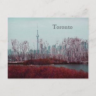 Toronto spring skyline postcard