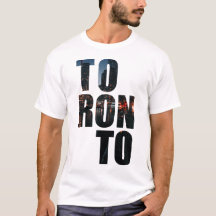 Toronto text T-shirt