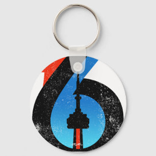 Toronto The Six Keychain