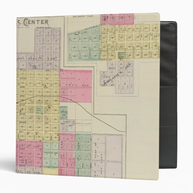 Toronto, Woodson County, Kansas Binder (Front/Inside)