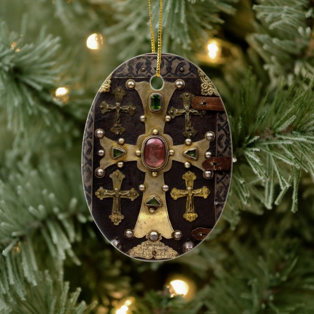 T'oros Roslin Gospels Ceramic Ornament (Tree)