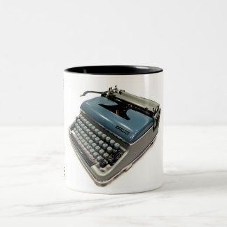 Torpedo 18B typewriter Two-Tone Coffee Mug