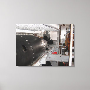 Torpedo room station canvas print
