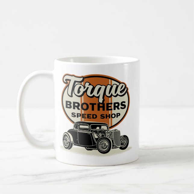 Torque Brothers TB049 Coffee Mug (Left)