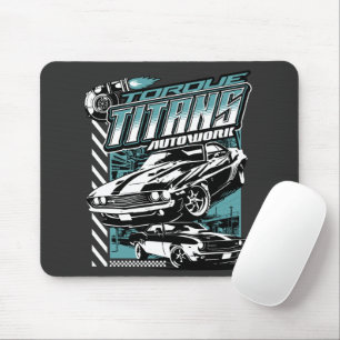 TORQUE TITANS AUTOWORKS - USA LEGEND CARS MOUSE PAD