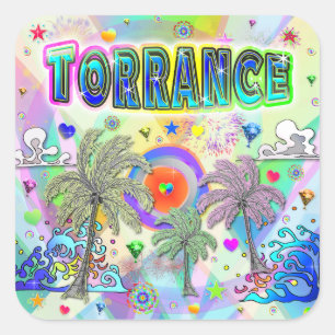 Torrance Deep Dream Sticker