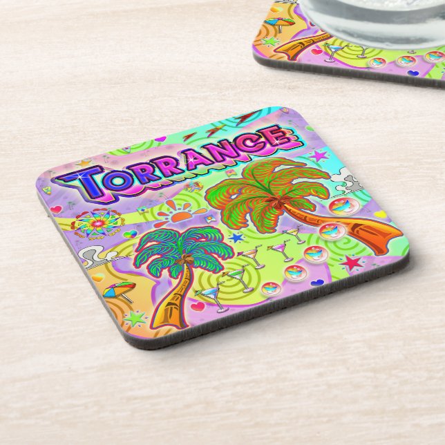 Torrance Vacation Target Coaster (Left Side)