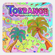 Torrance Vacation Target Sticker