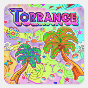 Torrance Vacation Target Sticker