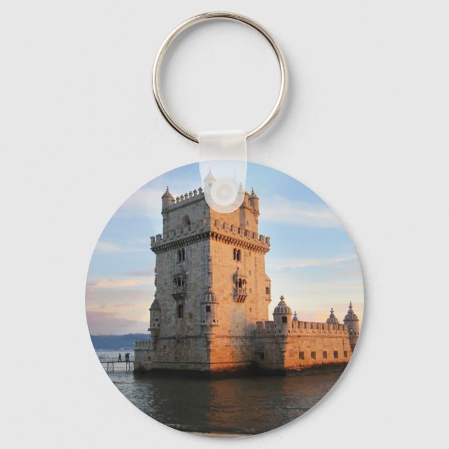 Torre de Belém - Belem Tower portugal Keychain (Front)