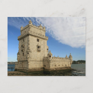 "Torre de Belem, Lisboa" postcard