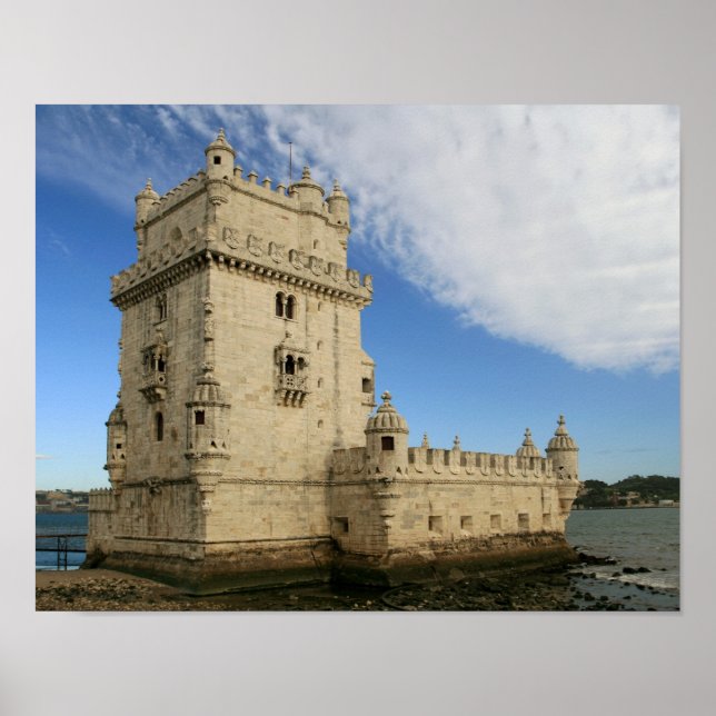 "Torre de Belem, Lisboa" poster (Front)