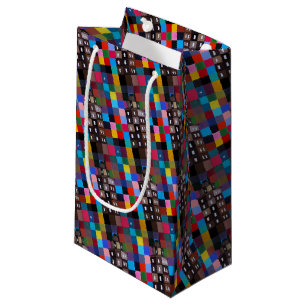 Torre de Hércules Abstract Painting by Alfred Fox Small Gift Bag