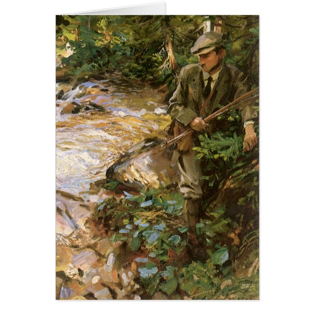 Torrent de truite dans le Tyrol par John Singer Sa (Devant)
