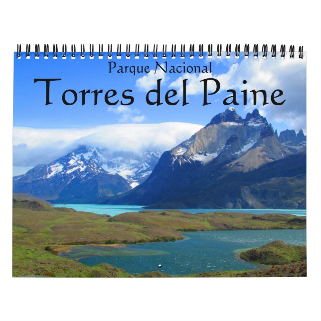 torres del paine 2026 calendar (Cover)