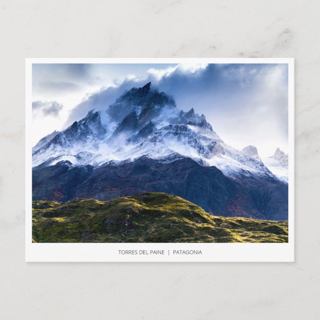 Torres del Paine, Chile Holiday Postcard (Front)