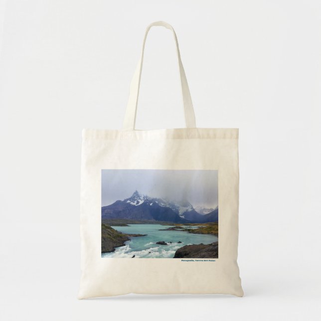 Torres del Paine National Park Canvas Tote (Front)