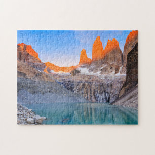 Torres Del Paine National Park, Chile. Jigsaw Puzzle