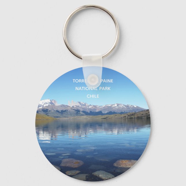 Torres del Paine National Park Chile Keychain (Front)