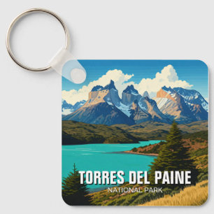 Torres Del Paine National Park Chile Keychain