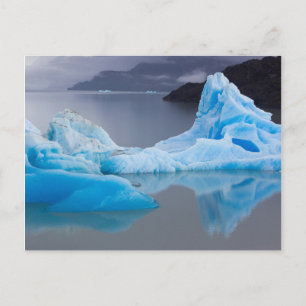 Torres del Paine National Park, Glacial ice Postcard