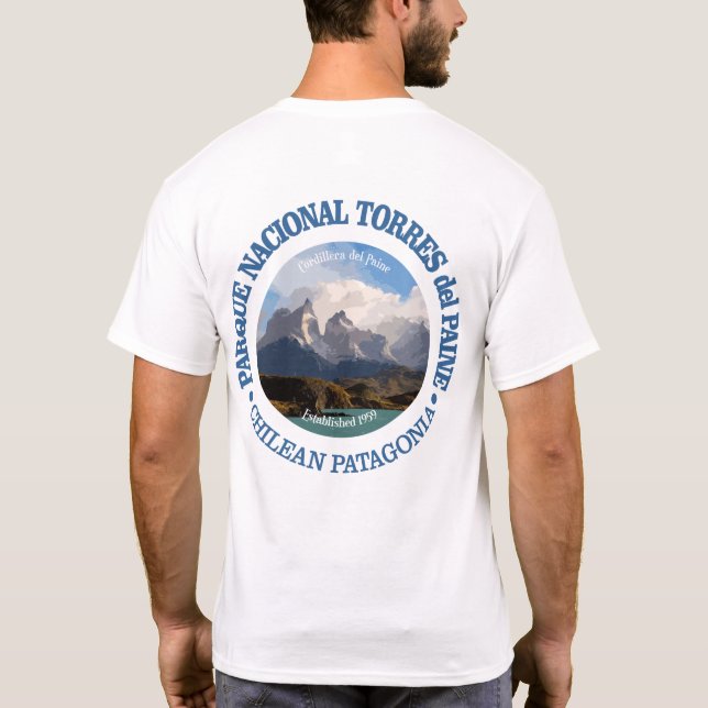 Torres del Paine National Park T-Shirt (Back)