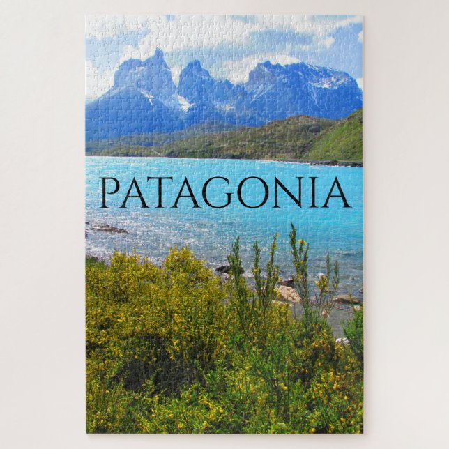 torres del paine patagonia jigsaw puzzle (Vertical)