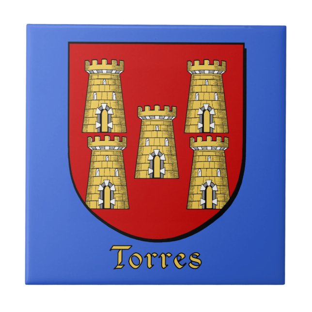 Torres Family Shield Tile (Front)