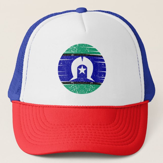 Torres Strait Islanders, Australia Trucker Hat (Front)